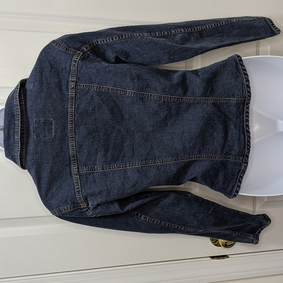 Faconnable Cotton Blend Button Up Fitted Jean Jacket Made in Macau XS - Picture 3 of 6